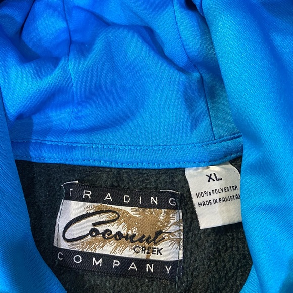 Coconut Creek Trading Co Women’s XL Gray & Blue Las Vegas Hoodie - Picture 5 of 11